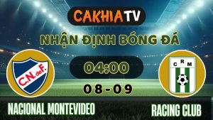 Nhận định Nacional Montevideo vs Racing Club de Montevideo – Uruguay Primera División, 07/09/2025c